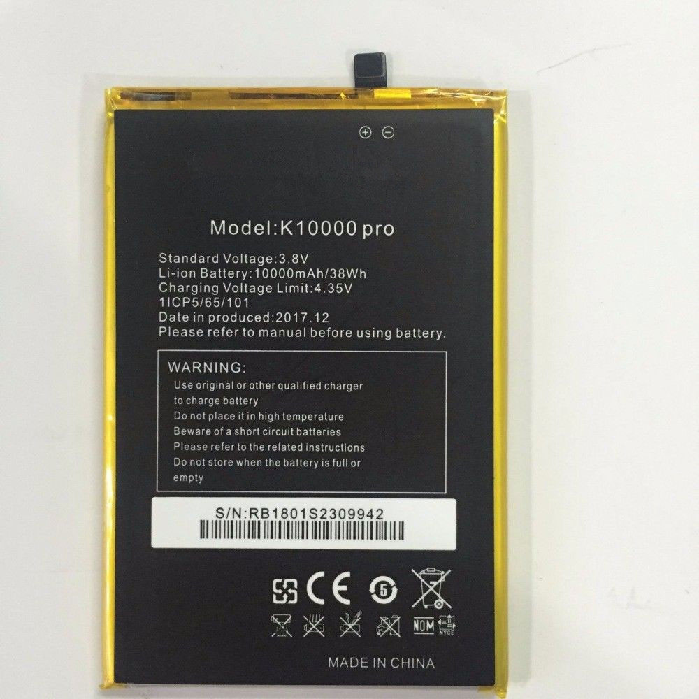 Batería para K3-PLUS-(1ICP6/67/oukitel-K10000